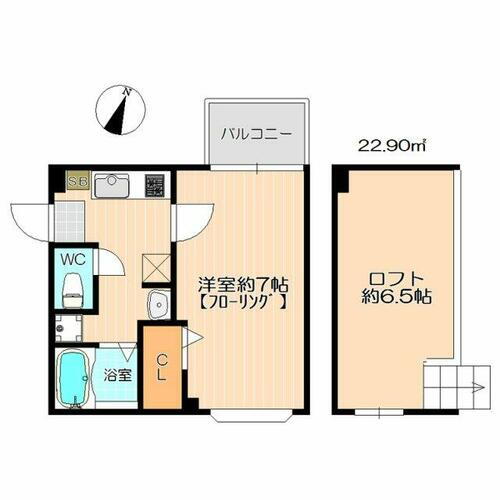 福岡県福岡市中央区鳥飼１丁目 西新駅 1K マンション 賃貸物件詳細