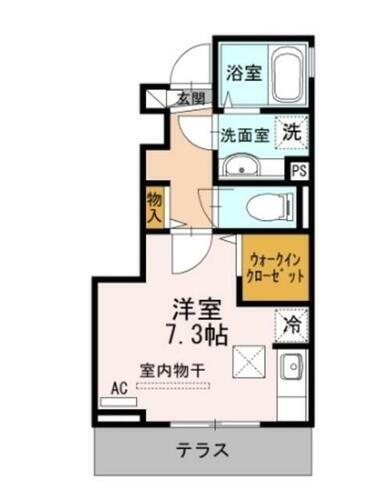 アストレア 1階 ワンルーム 賃貸物件詳細