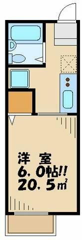 シティハイム　Ａ 1階 1K 賃貸物件詳細