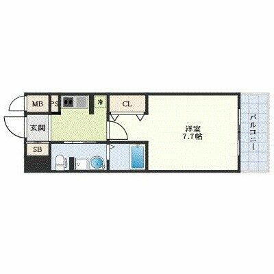 大阪府大阪市西区九条南１丁目 ドーム前千代崎駅 1K マンション 賃貸物件詳細
