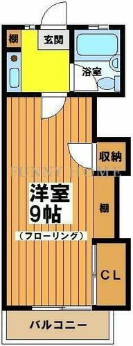 東京都杉並区浜田山１丁目 浜田山駅 1K アパート 賃貸物件詳細