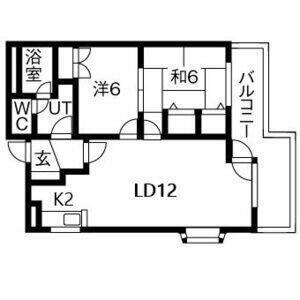 北海道札幌市北区北十八条西６丁目 北１８条駅 2LDK マンション 賃貸物件詳細