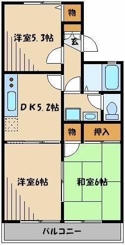 埼玉県さいたま市浦和区木崎４丁目 北浦和駅 3DK アパート 賃貸物件詳細