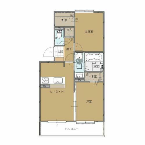 ロイヤルハイツ那珂川 2階 2LDK 賃貸物件詳細