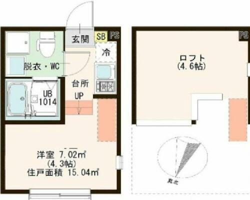 東京都足立区中川２丁目 亀有駅 1K アパート 賃貸物件詳細