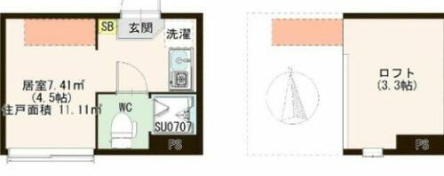 東京都江戸川区西葛西７丁目 西葛西駅 ワンルーム アパート 賃貸物件詳細