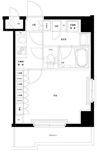 神奈川県川崎市中原区市ノ坪 平間駅 1K マンション 賃貸物件詳細