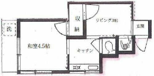 東京都世田谷区若林４丁目 若林駅 2K アパート 賃貸物件詳細