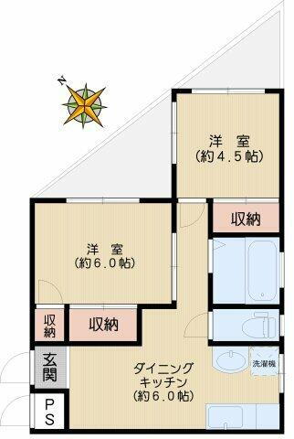 小石川ヒルズ 3階 2DK 賃貸物件詳細