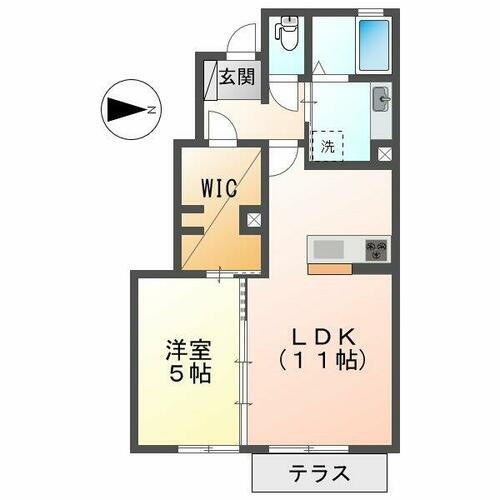 岡山県倉敷市北畝１丁目 栄駅 1LDK アパート 賃貸物件詳細