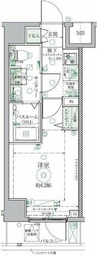東京都足立区綾瀬７丁目 北綾瀬駅 1K マンション 賃貸物件詳細