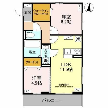 埼玉県さいたま市中央区大戸１丁目 賃貸アパート