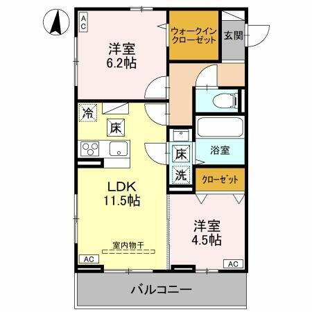 埼玉県さいたま市中央区大戸１丁目 賃貸アパート