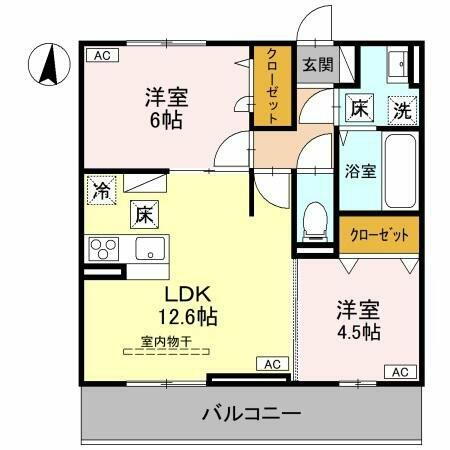 埼玉県さいたま市中央区大戸１丁目 賃貸アパート