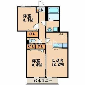 福岡県春日市須玖南７丁目 井尻駅 2LDK アパート 賃貸物件詳細