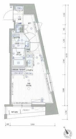 東京都港区三田４丁目 白金高輪駅 ワンルーム マンション 賃貸物件詳細