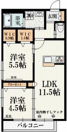 東京都杉並区宮前５丁目 久我山駅 2LDK マンション 賃貸物件詳細