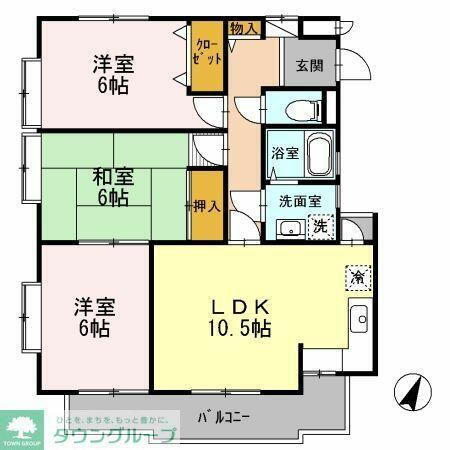 東京都練馬区土支田１丁目 光が丘駅 3LDK マンション 賃貸物件詳細