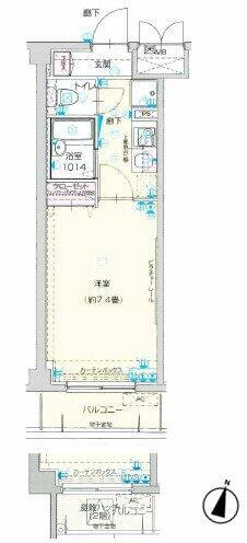 ヴェルト西大島グラーセ 3階 1K 賃貸物件詳細