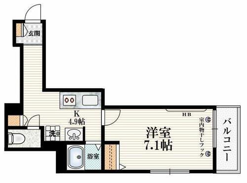 東京都北区滝野川３丁目 西巣鴨駅 1K マンション 賃貸物件詳細