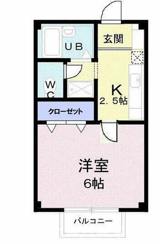 香川県坂出市西大浜北４丁目 坂出駅 1K アパート 賃貸物件詳細