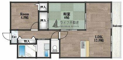 サンクチュアリ 2階 2LDK 賃貸物件詳細