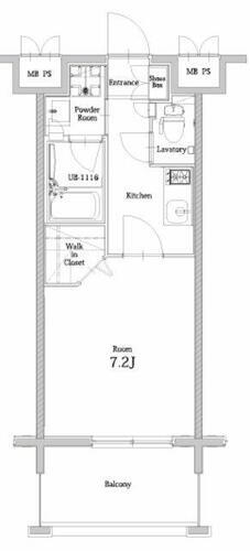 福岡県福岡市博多区奈良屋町 呉服町駅 1K マンション 賃貸物件詳細