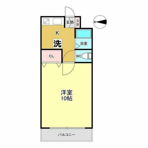 千葉県松戸市古ケ崎２丁目 松戸駅 1K マンション 賃貸物件詳細