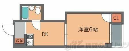 大阪府大阪市東淀川区大桐１丁目 だいどう豊里駅 1DK マンション 賃貸物件詳細