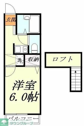 埼玉県越谷市北越谷１丁目 北越谷駅 1K アパート 賃貸物件詳細
