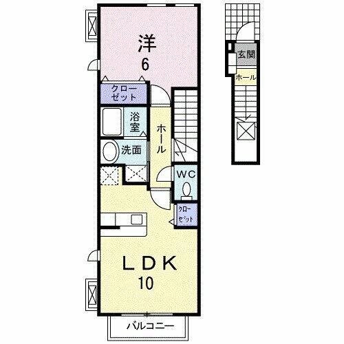 福岡県久留米市田主丸町田主丸 田主丸駅 1LDK アパート 賃貸物件詳細