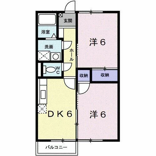 和歌山県和歌山市福島 紀ノ川駅 2DK アパート 賃貸物件詳細