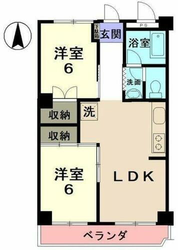 岐阜県多治見市上町３丁目 多治見駅 2LDK マンション 賃貸物件詳細