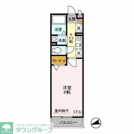 千葉県松戸市岩瀬 松戸駅 1K アパート 賃貸物件詳細