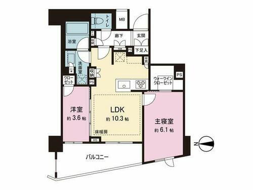東京都荒川区西尾久７丁目 尾久駅 2LDK マンション 賃貸物件詳細