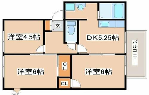 兵庫県西脇市西脇 新西脇駅 3DK アパート 賃貸物件詳細