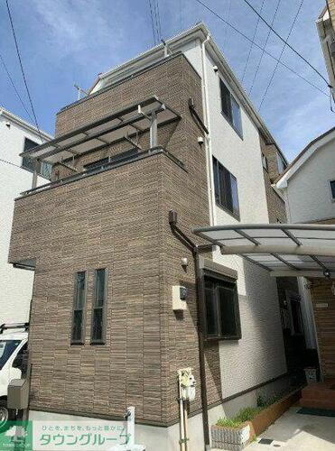 青井戸建て 3階建