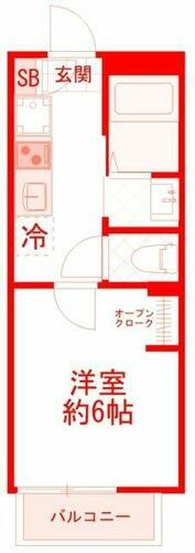 神奈川県横浜市西区浅間台 横浜駅 1K アパート 賃貸物件詳細