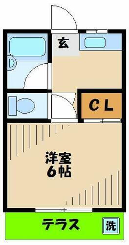 東京都八王子市東中野 大塚・帝京大学駅 1K アパート 賃貸物件詳細