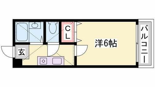 プラム書写 1階 1K 賃貸物件詳細
