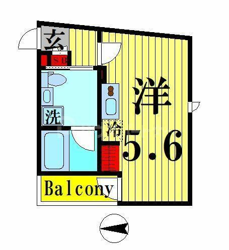 東京都足立区西新井栄町１丁目 西新井駅 ワンルーム アパート 賃貸物件詳細