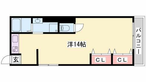 兵庫県姫路市手柄 手柄駅 ワンルーム マンション 賃貸物件詳細