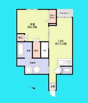 ドエルイン大井町 1階 1LDK 賃貸物件詳細