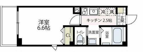 ラフィネ横浜 3階 1K 賃貸物件詳細
