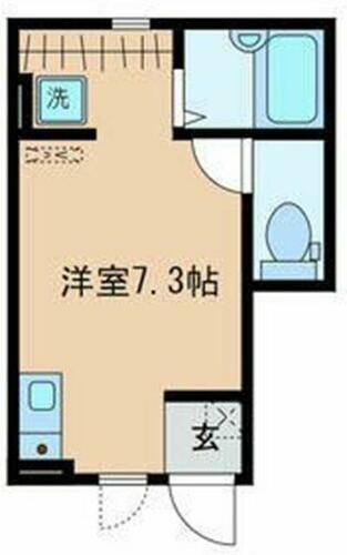 東京都大田区東矢口１丁目 蓮沼駅 ワンルーム アパート 賃貸物件詳細