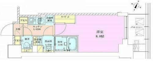 赤坂レジデンス壱番館 7階 1K 賃貸物件詳細