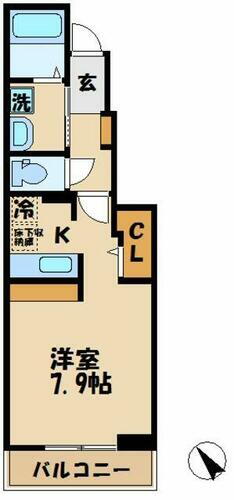 東京都多摩市一ノ宮２丁目 聖蹟桜ヶ丘駅 1K アパート 賃貸物件詳細