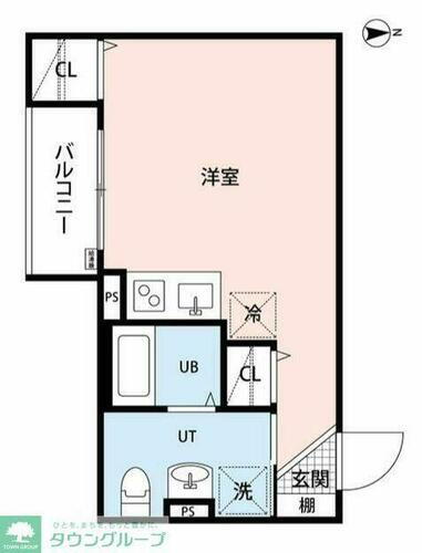 レガーロ西谷 3階 ワンルーム 賃貸物件詳細