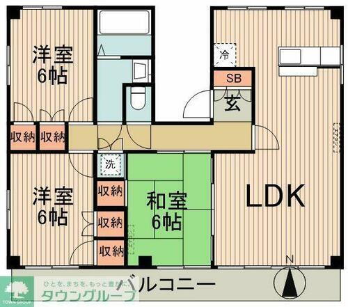 東京都江東区東砂３丁目 東大島駅 3LDK マンション 賃貸物件詳細