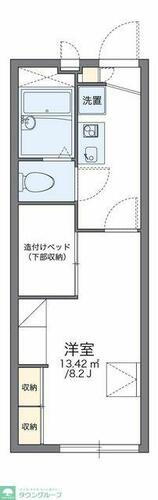 埼玉県上尾市栄町 上尾駅 1K アパート 賃貸物件詳細